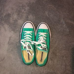 Turquoise Converse